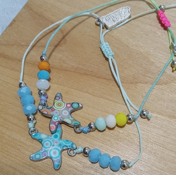 Starfish Beaded Made in Puerto Rico Bracelet Set - Picture 2 of 3
